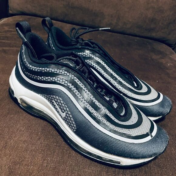 Nike Air Max 97 Black White womens size 7 US - Picture 1 of 10